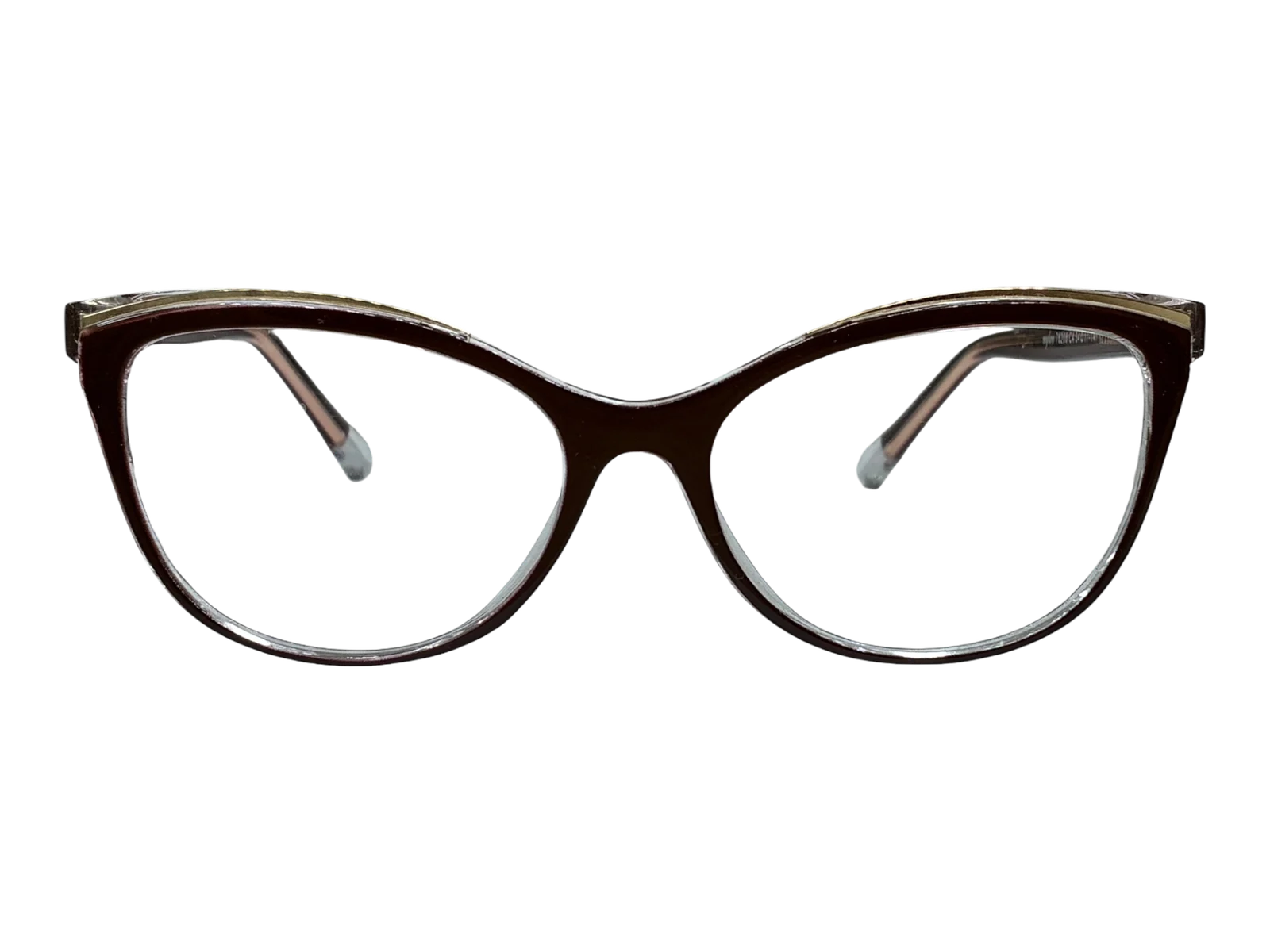 Armazón óptico Feillis 76208 para mujer, fabricado en acetato, con ancho de mica de 54 mm y puente de 17 mm.