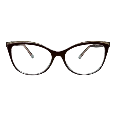 Armazón óptico Feillis 76208 para mujer, fabricado en acetato, con ancho de mica de 54 mm y puente de 17 mm.