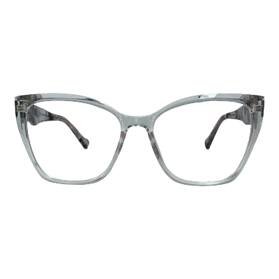 Armazón Feillis BS9173 en acetato para mujer, vista frontal y lateral